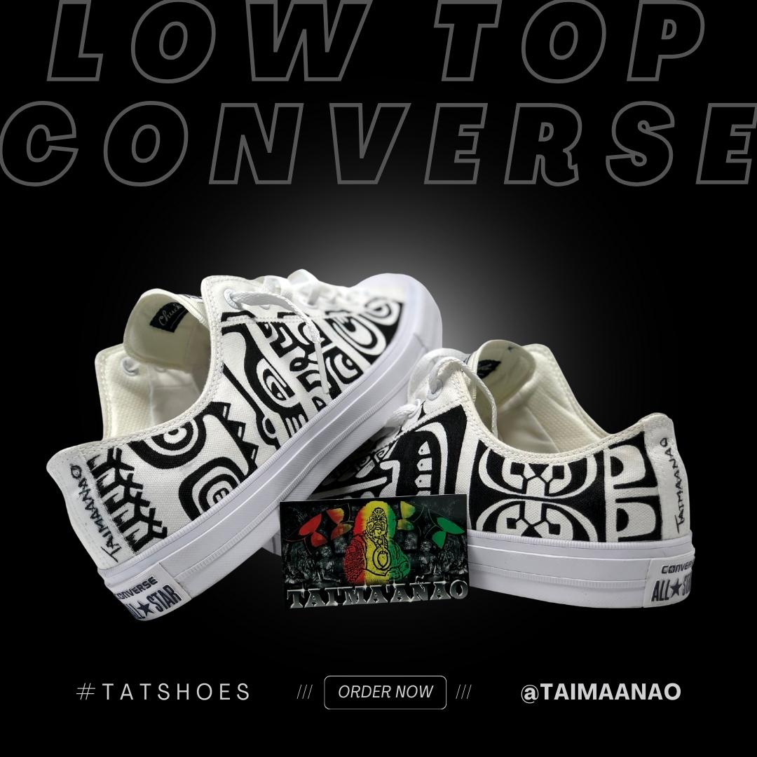 CONVERSE LOW-TOP Tatshoes image 1