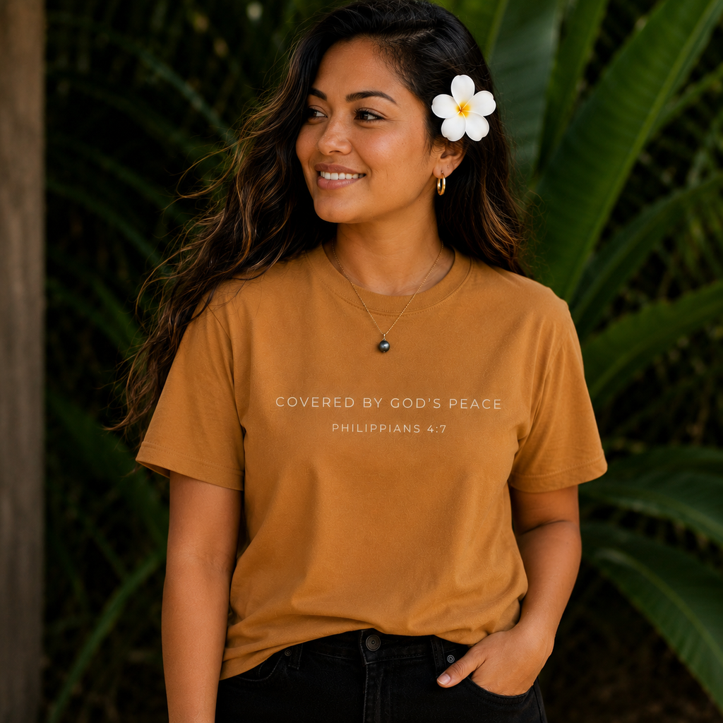 B (TOAST) - COVERED BY GOD'S PEACE™ TEE | PHILIPPIANS 4:7