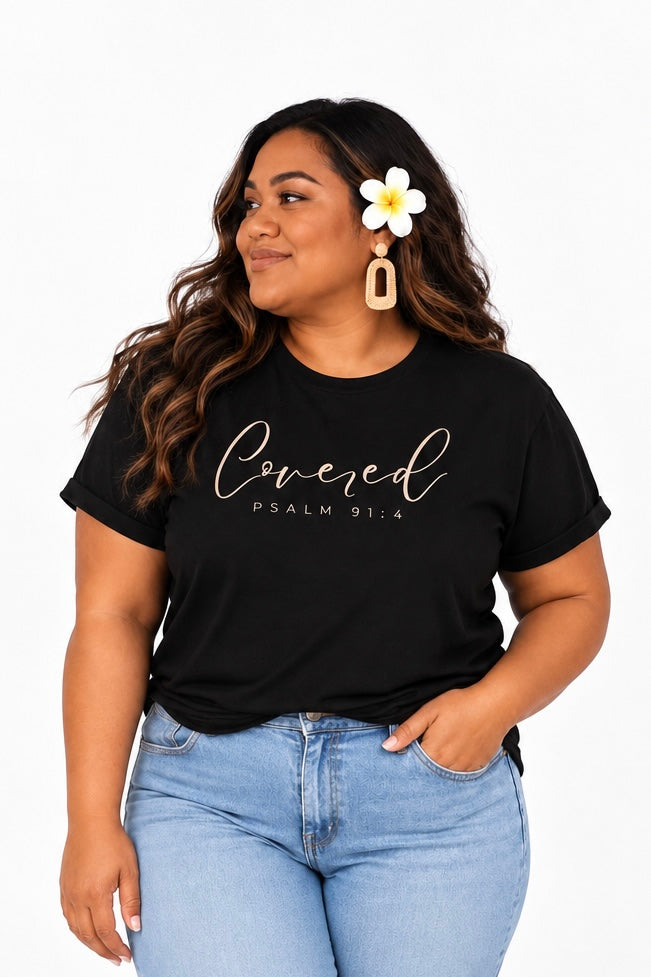 Psalm 91:4 Tee