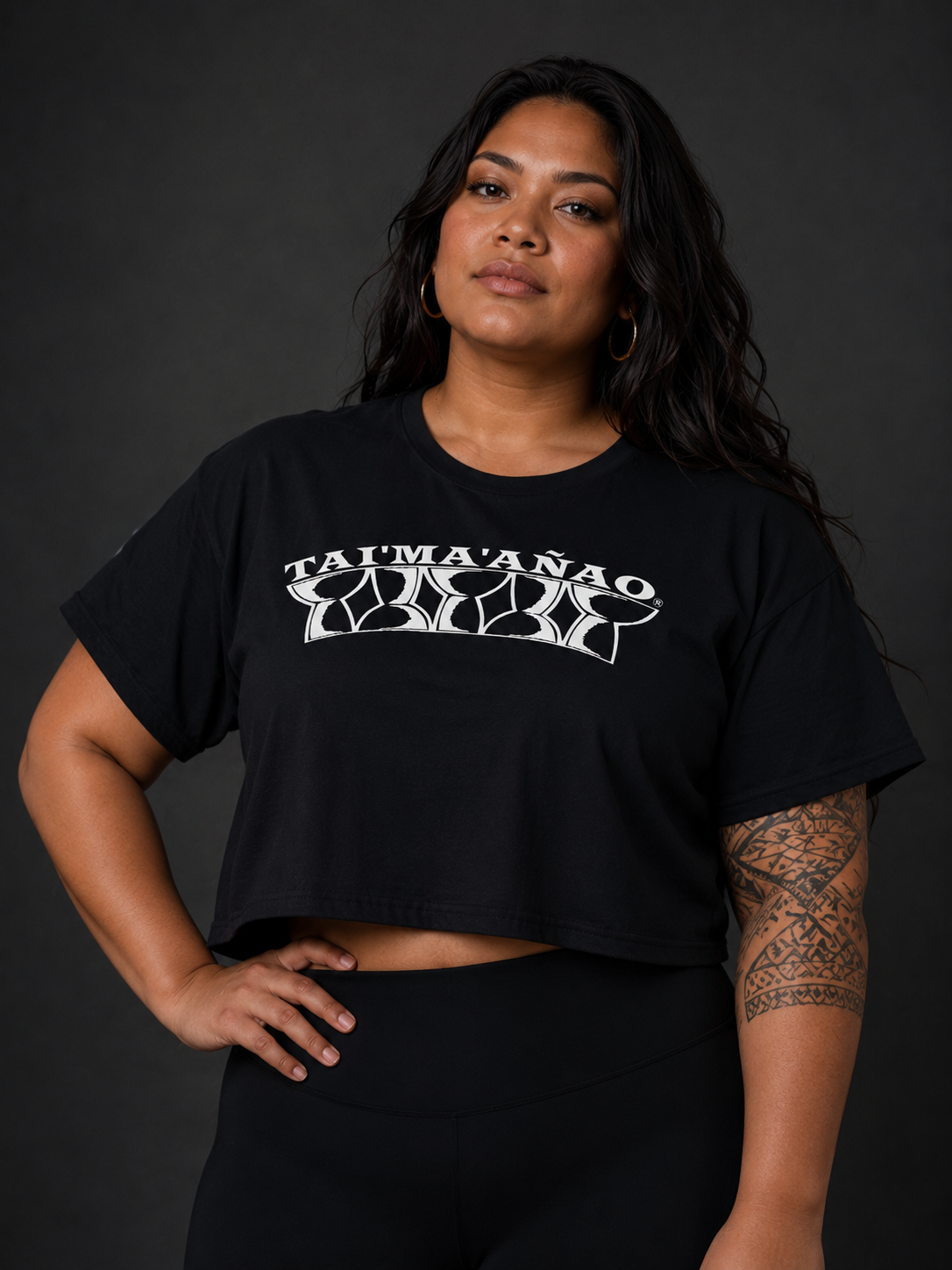 Latte Stone Crop Top