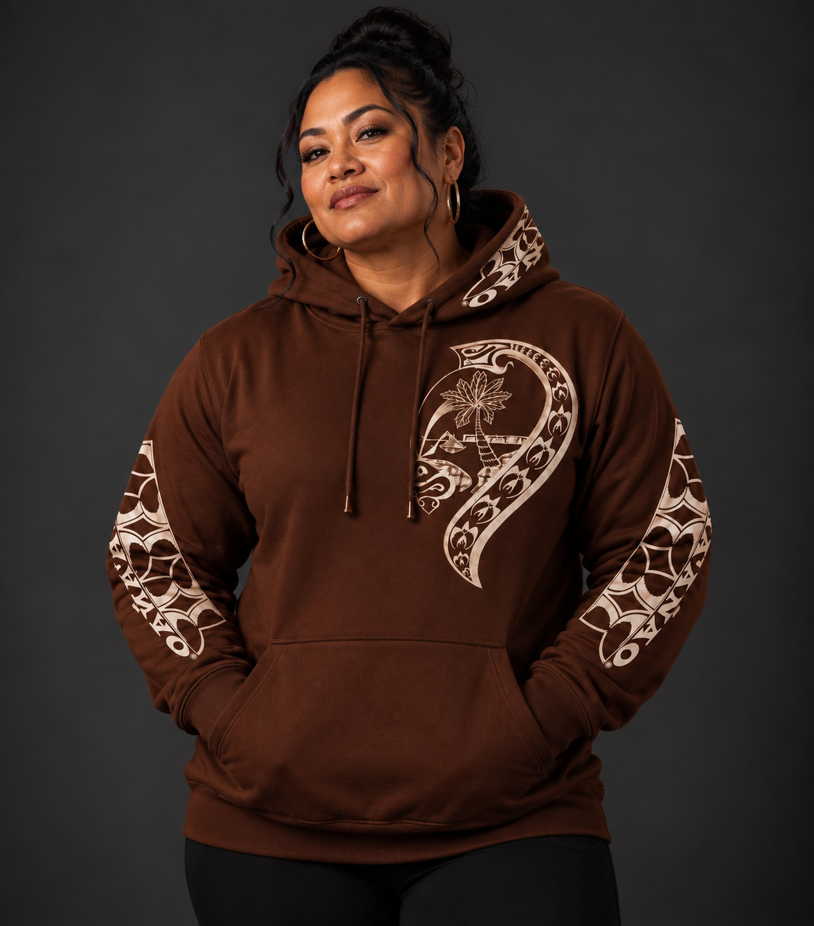 Taotaomona Hoodie (Chocolate)