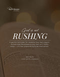 God Is Not Rushing You (Free PDF)