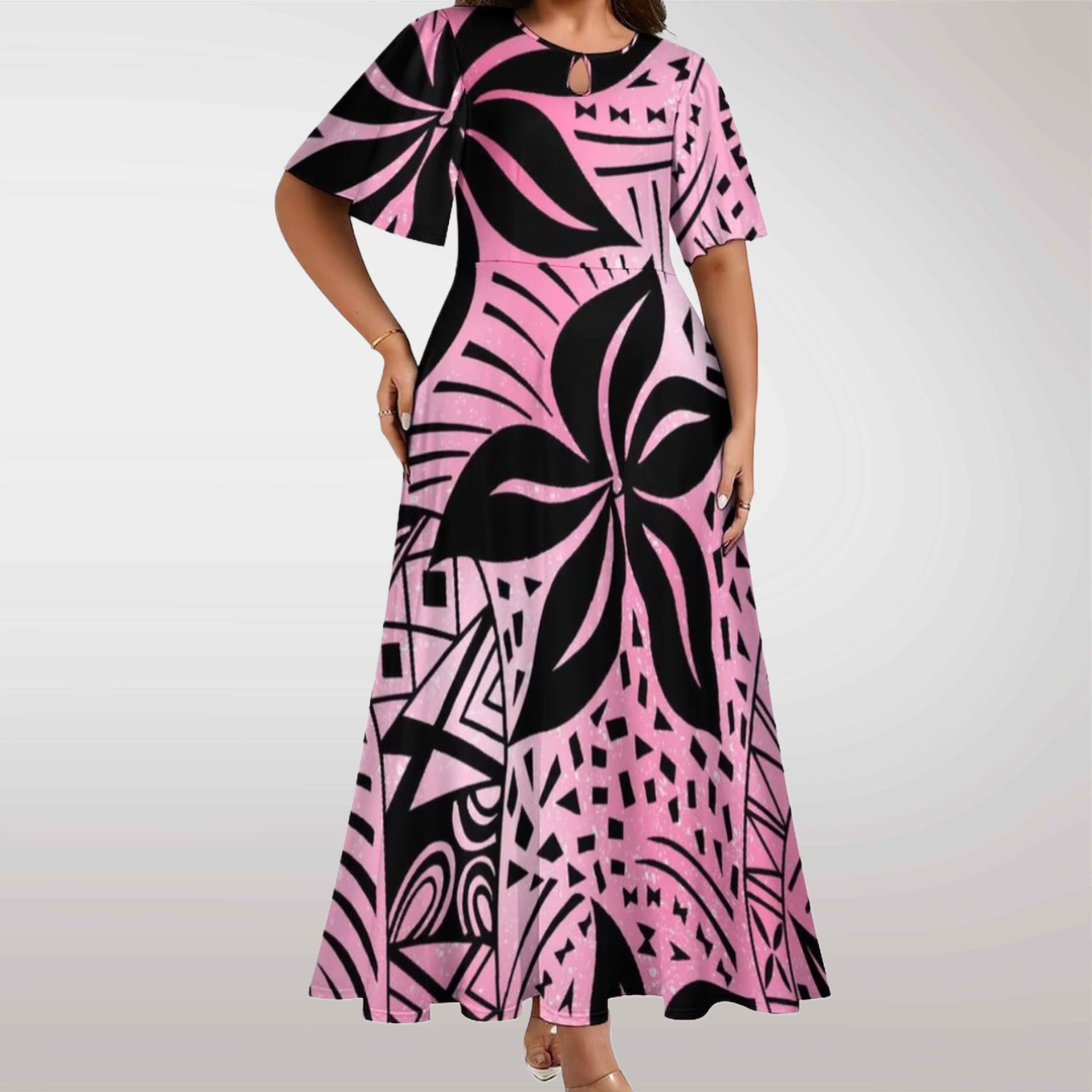 11: LEALOFI Mosaic Dress