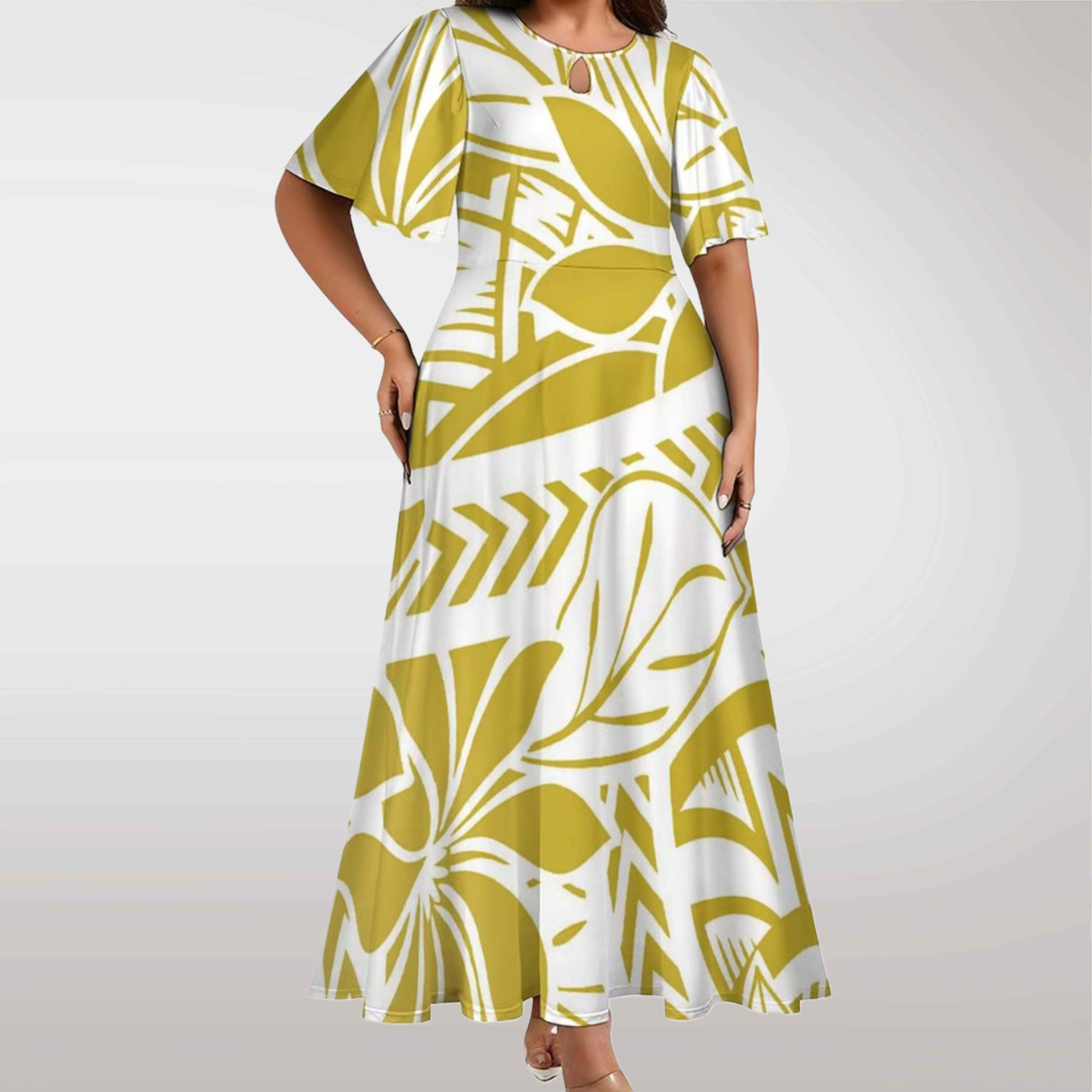 12: LEALOFI Mosaic Dress