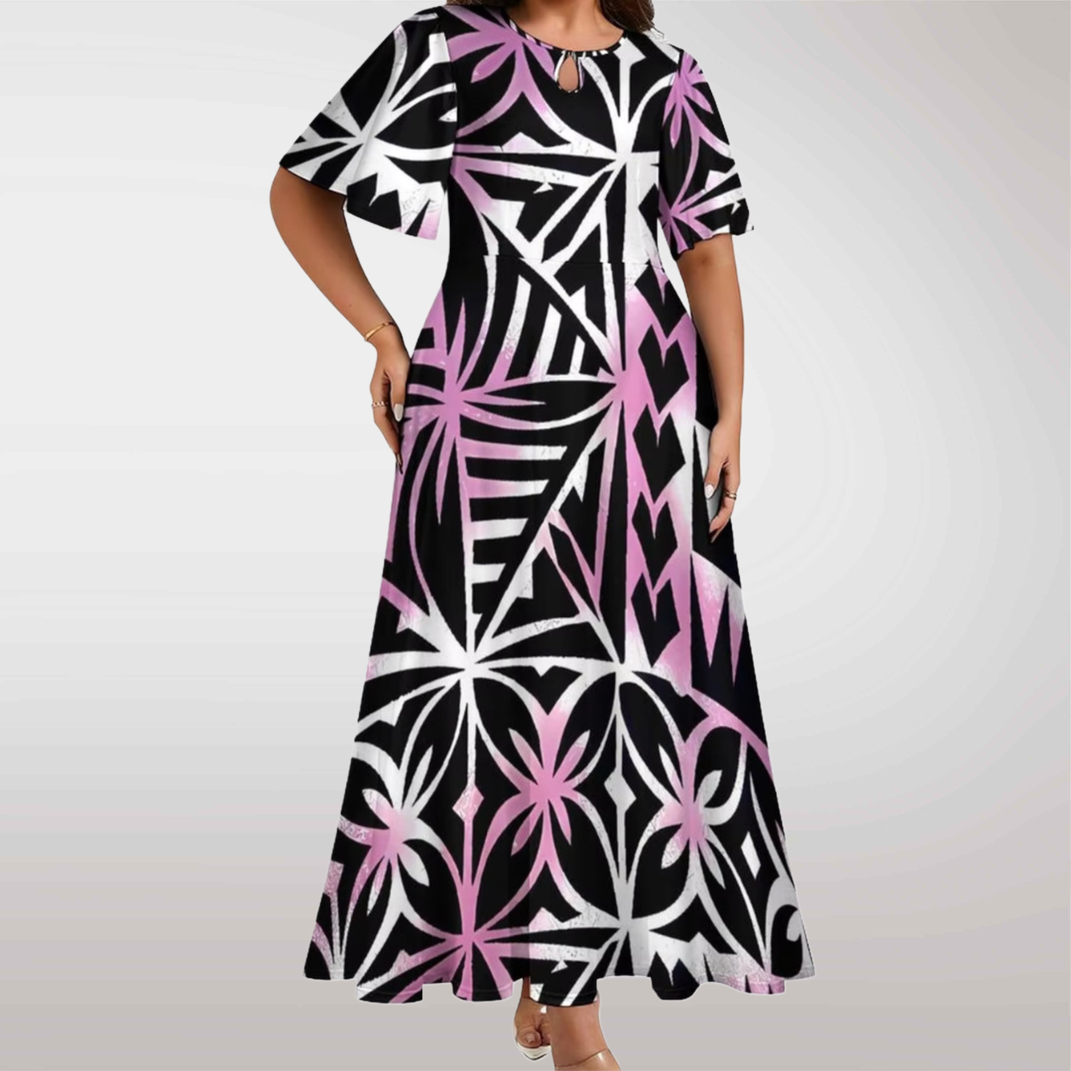 13: LEALOFI Mosaic Dress