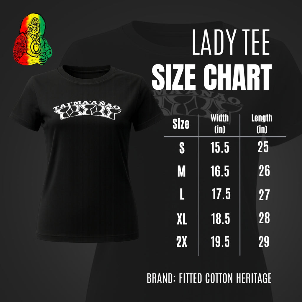 Taotaomona LadyTee (Black)
