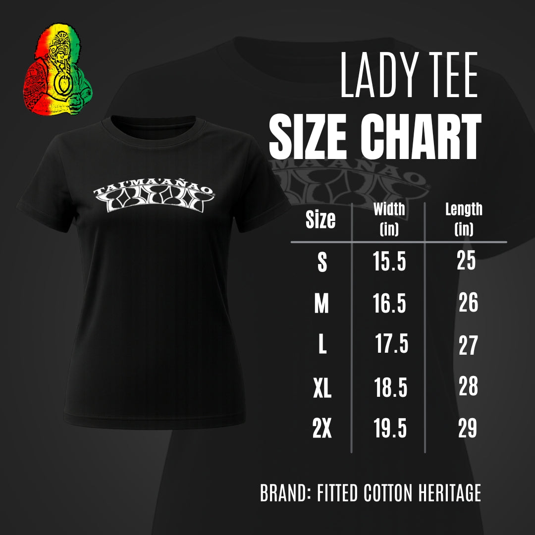 Taotaomona LadyTee (Black)