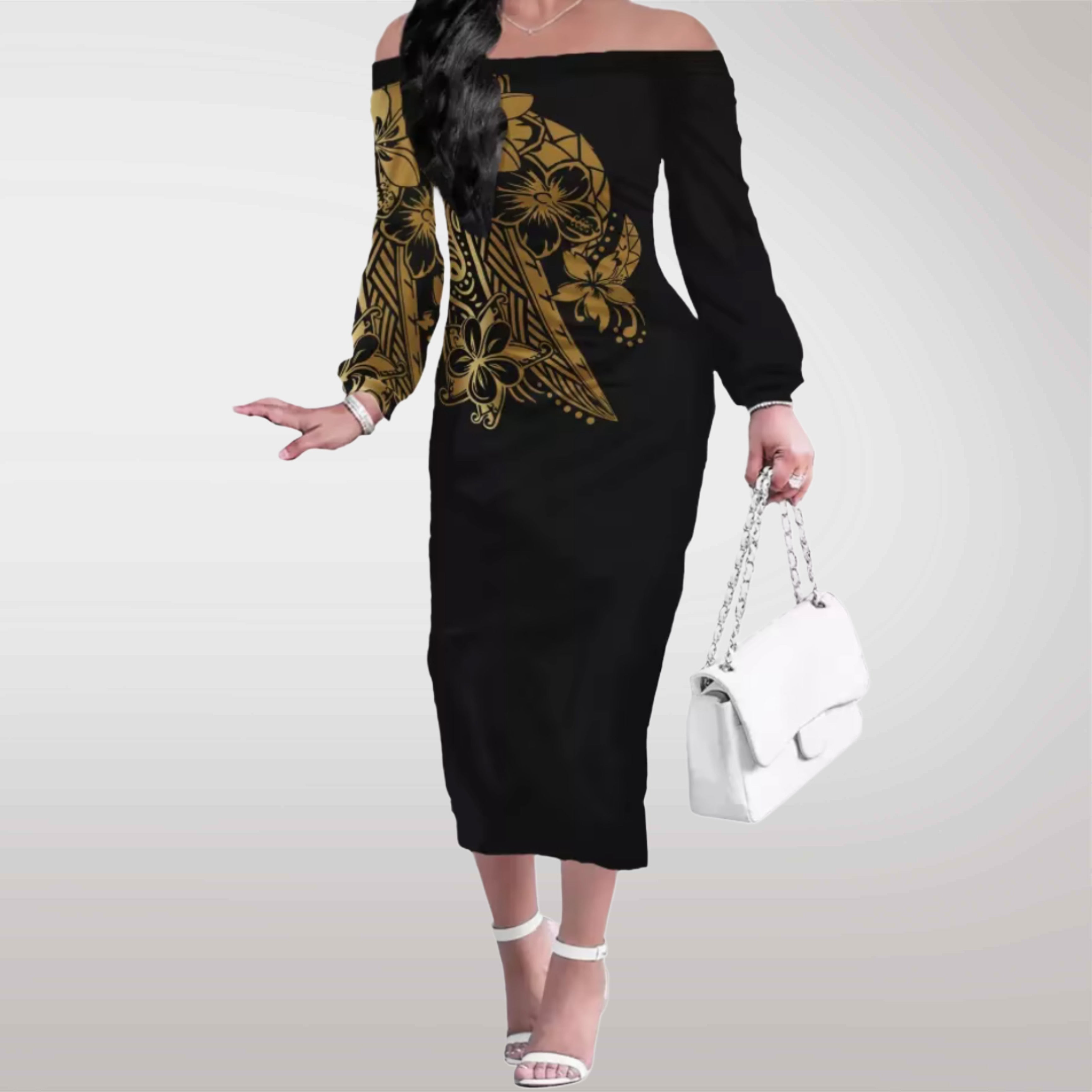 54: MANAIA Strapless Dress
