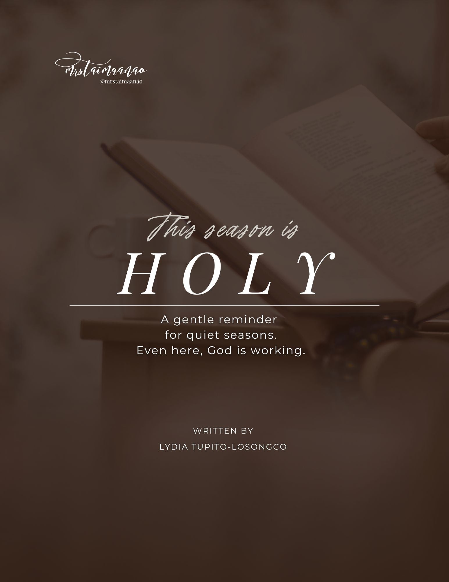 This Season Is Still Holy (Free PDF)