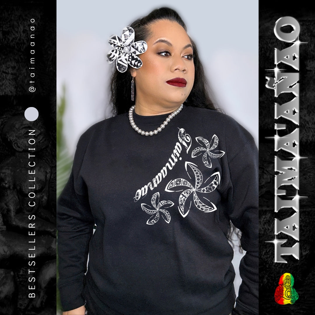 Plumeria Crew Neck image 0