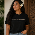 A (BLKCRM) - Covered by God's Peace™ Tee | Philippians 4:7